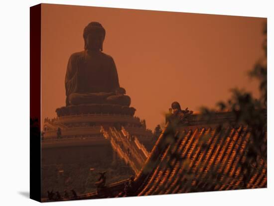 Po Lin Monastery and Buddha, Hong Kong-Stuart Westmoreland-Stretched Canvas