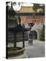 Po Lin Monastery, Lantau Island, Hong Kong, China-Amanda Hall-Stretched Canvas