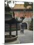 Po Lin Monastery, Lantau Island, Hong Kong, China-Amanda Hall-Mounted Photographic Print