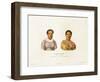 Po-Maré Vahiné-Ambroise Tardieu-Framed Giclee Print