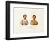 Po-Maré Vahiné-Ambroise Tardieu-Framed Giclee Print