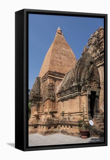 Po Nagar Cham Tower, Nha Trang, Vietnam, Indochina, Southeast Asia, Asia-Rolf Richardson-Framed Stretched Canvas