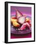 Poached Fruit (Pears, Rhubarb, Peaches)-Maja Smend-Framed Photographic Print