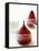 Poached Pears in Red Wine-Debi Treloar-Framed Stretched Canvas