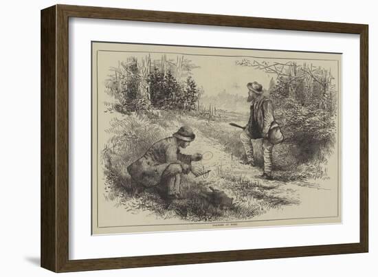 Poachers at Work-null-Framed Giclee Print