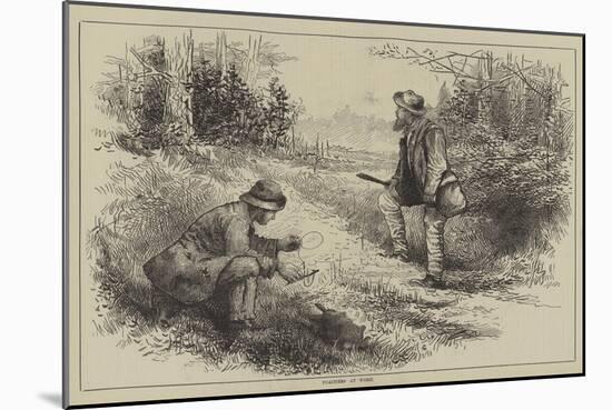 Poachers at Work-null-Mounted Giclee Print