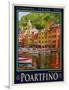 Poartfino Italian Riviera 2-Anna Siena-Framed Giclee Print