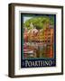 Poartfino Italian Riviera 2-Anna Siena-Framed Premium Giclee Print