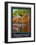 Poartfino Italian Riviera 2-Anna Siena-Framed Premium Giclee Print