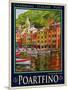 Poartfino Italian Riviera 2-Anna Siena-Mounted Giclee Print