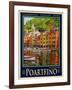 Poartfino Italian Riviera 2-Anna Siena-Framed Giclee Print