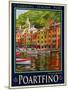 Poartfino Italian Riviera 2-Anna Siena-Mounted Giclee Print