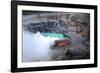 Poas Volcano View of the Caldera.-Stefano Amantini-Framed Photographic Print