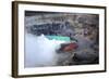 Poas Volcano View of the Caldera.-Stefano Amantini-Framed Photographic Print