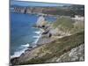 Pobbles Beach from the Pennard Cliffs, Gower, Wales, United Kingdom-David Hunter-Mounted Photographic Print
