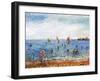 Poblenou Beach Barcelona, 2002-Vincent Alexander Booth-Framed Giclee Print