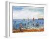 Poblenou Beach Barcelona, 2002-Vincent Alexander Booth-Framed Giclee Print