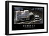 Pobreza. Cita Inspiradora Y Póster Motivacional-null-Framed Photographic Print