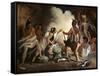 Pocahontas Saves Captain Smith-Jake Chapman-Framed Stretched Canvas