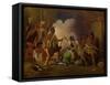 Pocahontas Saving the Life of Captain John Smith, C.1836-40-John Gadsby Chapman-Framed Stretched Canvas