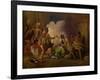 Pocahontas Saving the Life of Captain John Smith, C.1836-40-John Gadsby Chapman-Framed Giclee Print