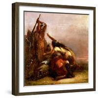 Pocahontas-Alfred Jacob Miller-Framed Giclee Print