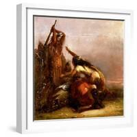 Pocahontas-Alfred Jacob Miller-Framed Giclee Print