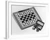 Pocket Chess and Draughts-Elsie Collins-Framed Photographic Print
