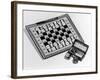 Pocket Chess and Draughts-Elsie Collins-Framed Photographic Print