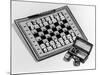 Pocket Chess and Draughts-Elsie Collins-Mounted Photographic Print