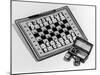 Pocket Chess and Draughts-Elsie Collins-Mounted Photographic Print