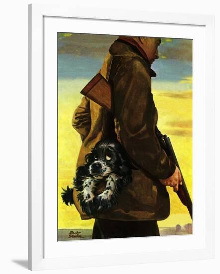 "Pocket Pal," November 17, 1945-Albert Staehle-Framed Giclee Print