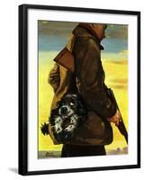 "Pocket Pal," November 17, 1945-Albert Staehle-Framed Giclee Print