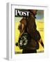 "Pocket Pal," Saturday Evening Post Cover, November 17, 1945-Albert Staehle-Framed Giclee Print