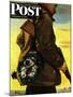 "Pocket Pal," Saturday Evening Post Cover, November 17, 1945-Albert Staehle-Mounted Giclee Print