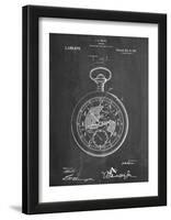 Pocket Watch Patent-null-Framed Art Print