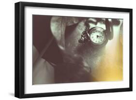 Pocket Watch-Carolina Hernandez-Framed Photographic Print