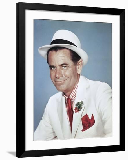 POCKETFUL OF MONEY, 1961 directed by FRANK CAPRA Glenn Ford (photo)-null-Framed Photo