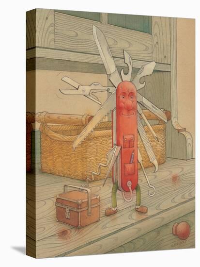 Pocketknife, 2005-Kestutis Kasparavicius-Stretched Canvas