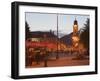 Podol Viilor Street and Libertatii Square, Baia Mare, Maramures, Romania, Europe-Marco Cristofori-Framed Photographic Print