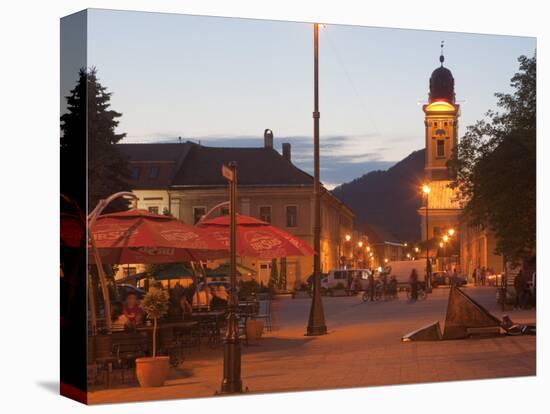 Podol Viilor Street and Libertatii Square, Baia Mare, Maramures, Romania, Europe-Marco Cristofori-Stretched Canvas