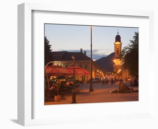 Podol Viilor Street and Libertatii Square, Baia Mare, Maramures, Romania, Europe-Marco Cristofori-Framed Photographic Print