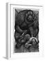 Poe: Rue Morgue, 1841-Fritz Eichenberg-Framed Giclee Print