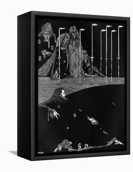 Poe, Tales, Pit and Pendulum-Harry Clarke-Framed Stretched Canvas