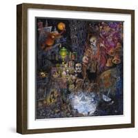 Poe-Bill Bell-Framed Giclee Print