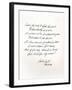 Poem by the Outlaw and Poet Black Bart-null-Framed Giclee Print