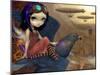 Poes Flight-Jasmine Becket-Griffith-Mounted Art Print