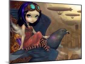 Poes Flight-Jasmine Becket-Griffith-Mounted Art Print