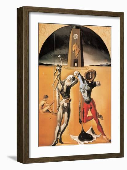 Poesie d'Amerique-Salvador Dalí-Framed Art Print