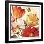 Poesie Florale III-Lisa Audit-Framed Art Print